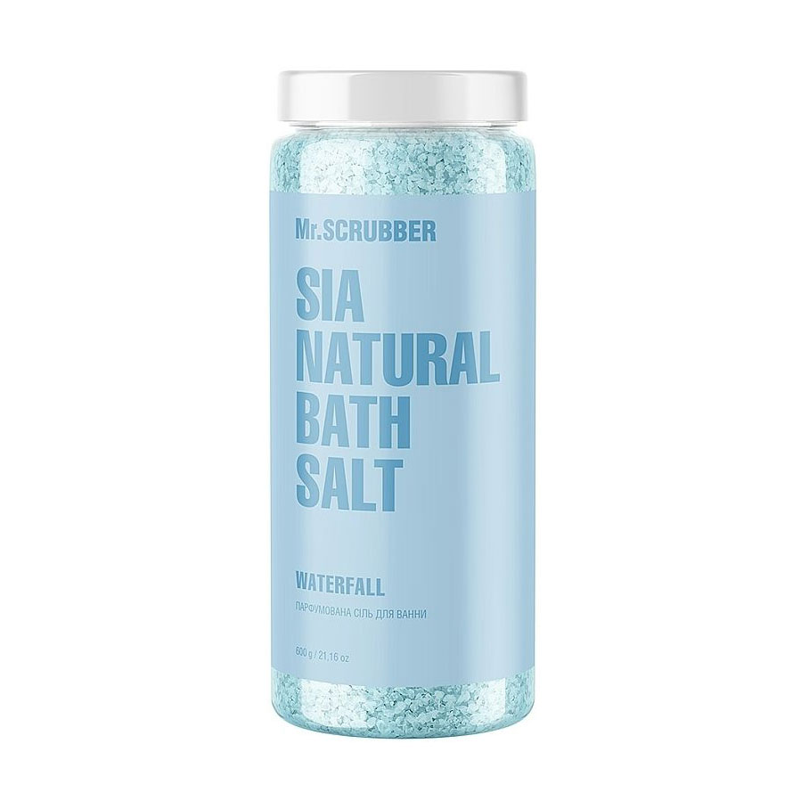 Парфумована сіль для ванни Mr.Scrubber Sia Natural Bath Salt Waterfall, 600 г