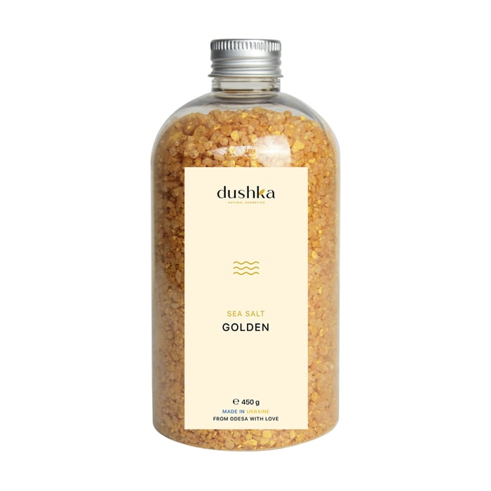 Сіль для ванни Dushka Golden, 450 г