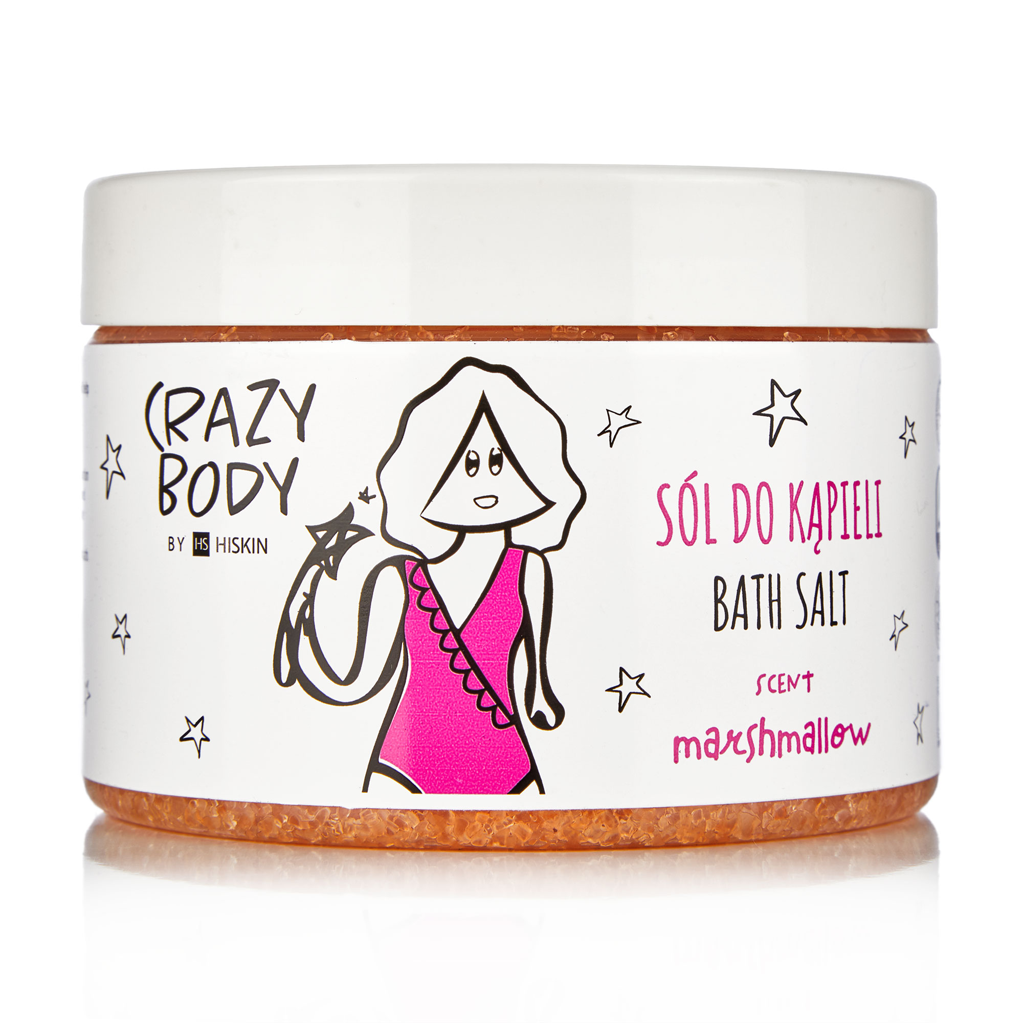 Сіль для ванни HiSkin Crazy Body Marshmallow, 300 г